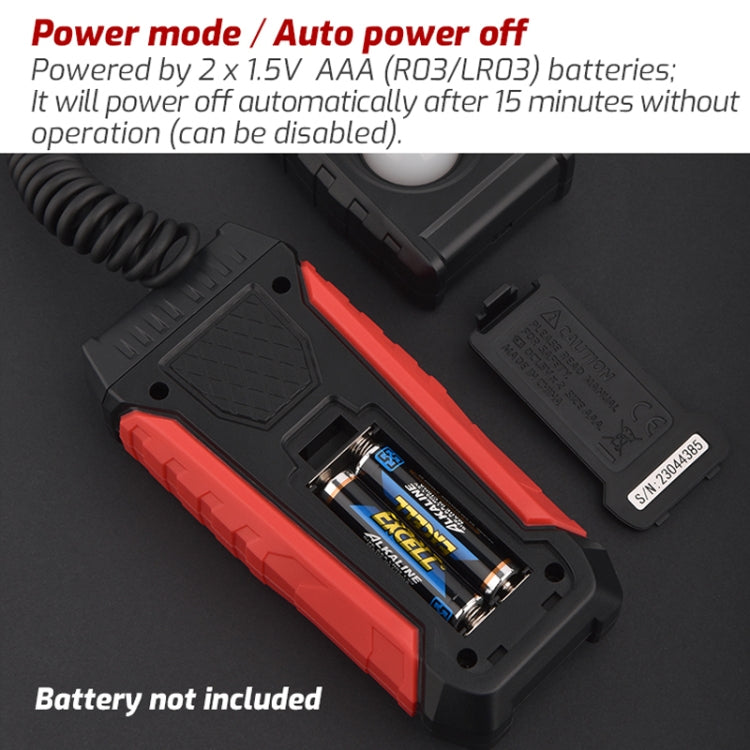 TASI TA630A Integrated Digital Light Meter Illuminance Lux Meter Backlight LCD Display 0.1-200000LUX/0.01-20000FC Light Sensor Tester - Light & Sound Meter by TASI | Online Shopping South Africa | PMC TechLife | Buy Now Pay Later Mobicred