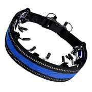 Pet Training Stimulating Chain Collar Anti-Burst Punch Dog Corral, Size: XL(Blue)