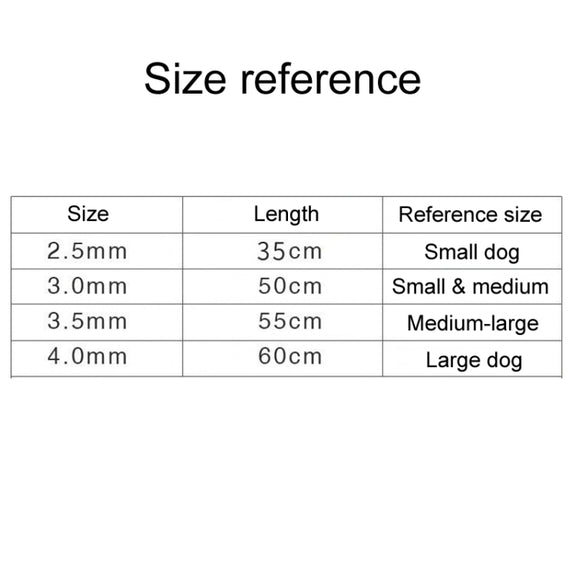 Pet Training Stimulating Chain Collar Anti-Burst Punch Dog Corral, Size: XL(Blue)