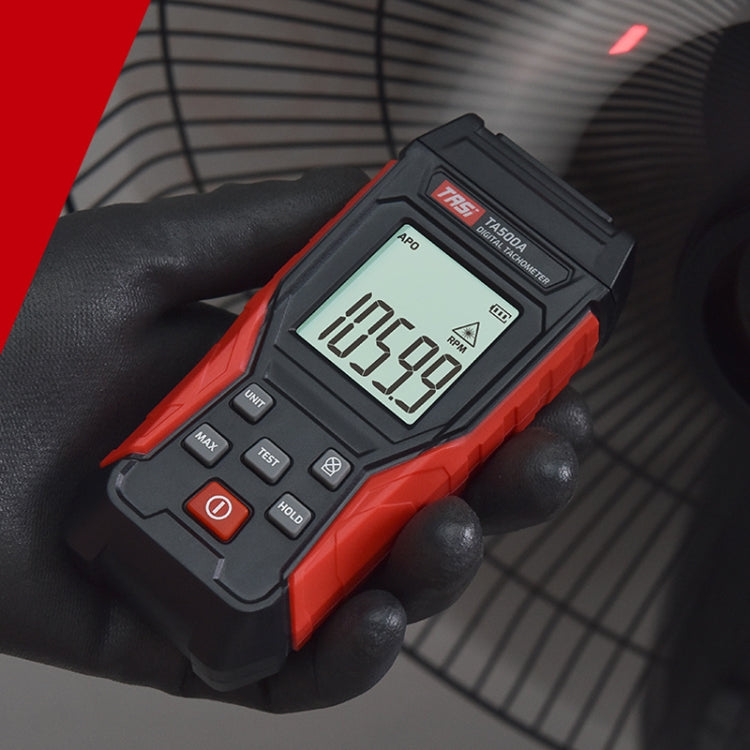 TASI TA500A Optical Measurement Laser Tachometer Digital Display Measuring Speed Meter