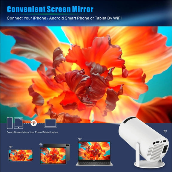 HY300 PRO Smart Projector Android 11.0 System 120 Lumen Portable Projector(AU Plug)