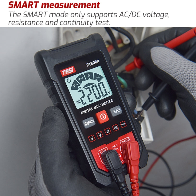TASI TA806A Fully Automatic Universal Table Home Portable Automatic Recognition Universal Table - Current & Voltage Tester by TASI | Online Shopping South Africa | PMC TechLife | Buy Now Pay Later Mobicred