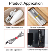 20pcs Nylon Fixed Packing Tying Strap Data Cable Storage Bundle, Model: 10 x 150mm Black