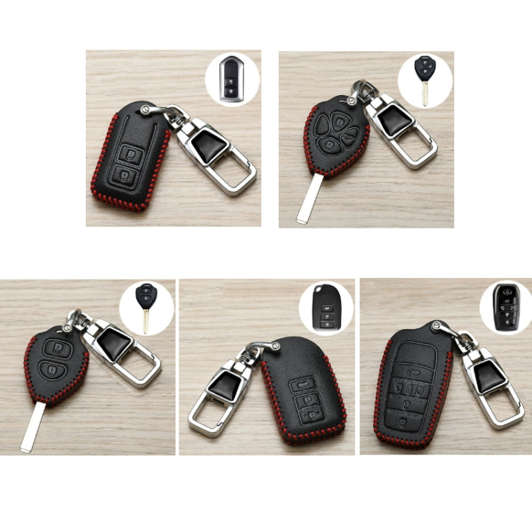 For Toyota Car Key Cover Multifunctional Keychain Anti-lost Number Plate, Style: H