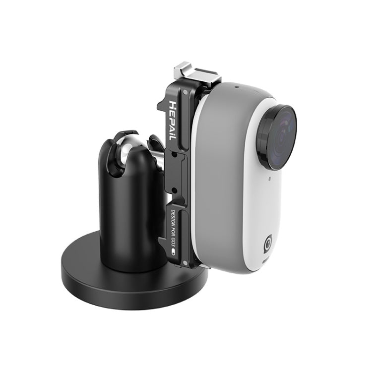 For Insta360 GO 3 HEPAIL Camera Bracket, Style: Magnetic - free shipping - PMC Jewellery - Order now!