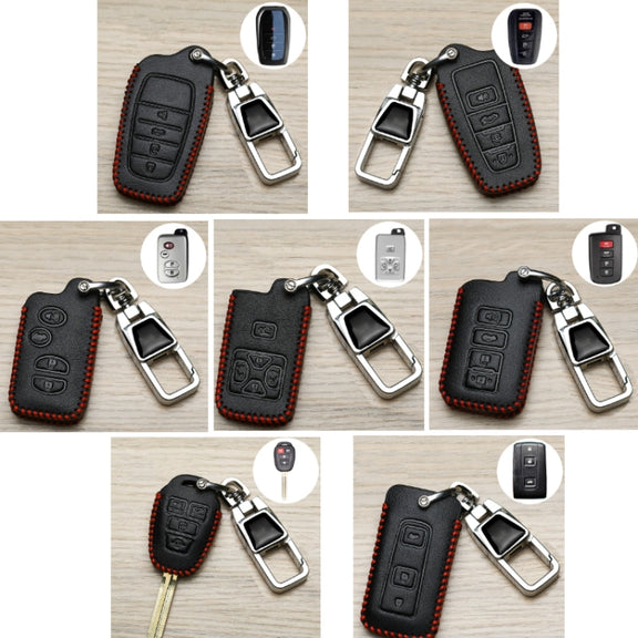 For Toyota Car Key Cover Multifunctional Keychain Anti-lost Number Plate, Style: X