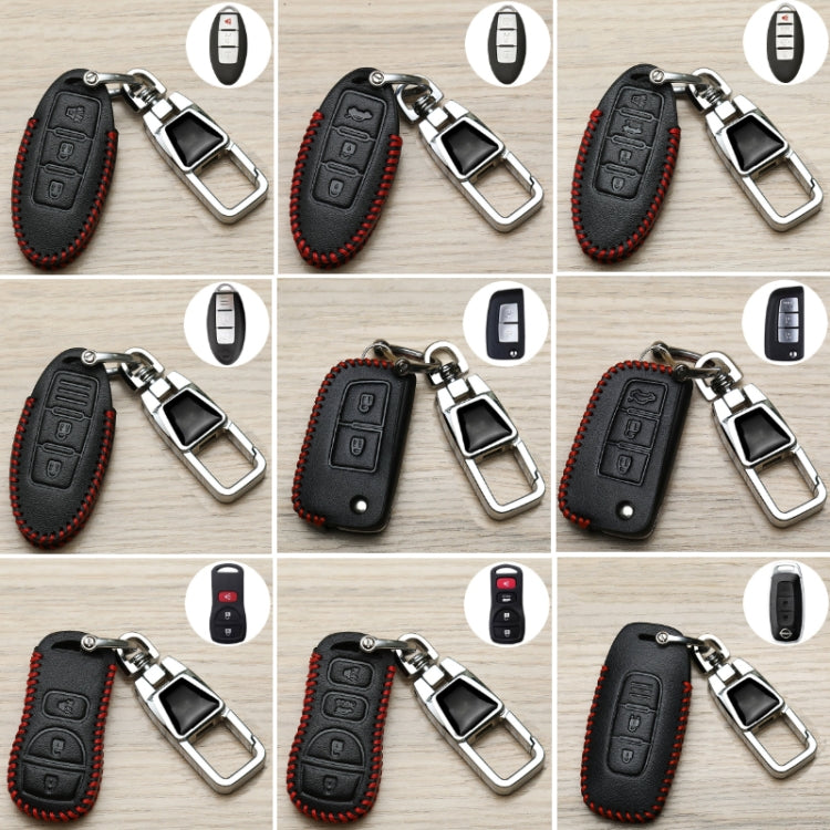 For Nissan Car Key Cover Keychain Anti-lost Number Plate, Style: C
