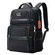 Bopai 61-121601 Large Capacity Water-resistant Business Laptop Backpack With USB+Type-C Port(Black)