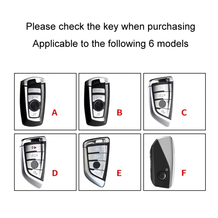 For BMW Car Key Cover Multifunctional Keychain Anti-Lost Number Plate, Style: F - Car Key Cases by PMC TechLife | Online Shopping South Africa | PMC TechLife | Buy Now Pay Later Mobicred