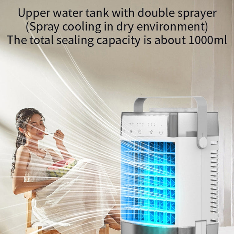 Air Conditioner Water Cooling Fan With Spray 3 Gear Wind 3 Speed Timing - Electric Fans by PMC TechLife | Online Shopping South Africa | PMC TechLife | Buy Now Pay Later Mobicred