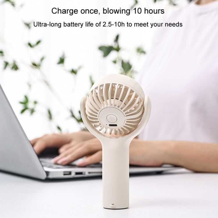 Mini Handheld Small Fan Rechargeable Mute Desktop Portable Fan(Green) - Electric Fans by PMC TechLife | Online Shopping South Africa | PMC TechLife | Buy Now Pay Later Mobicred