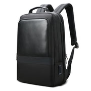 Bopai 61-26111 Large Capacity Business Commuter Laptop Backpack With USB+Type-C Port(Black)