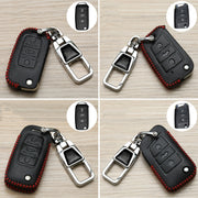 For Volkswagen Jetta Car Key Cover Multifunctional Keychain Anti-lost Number Plate(A)
