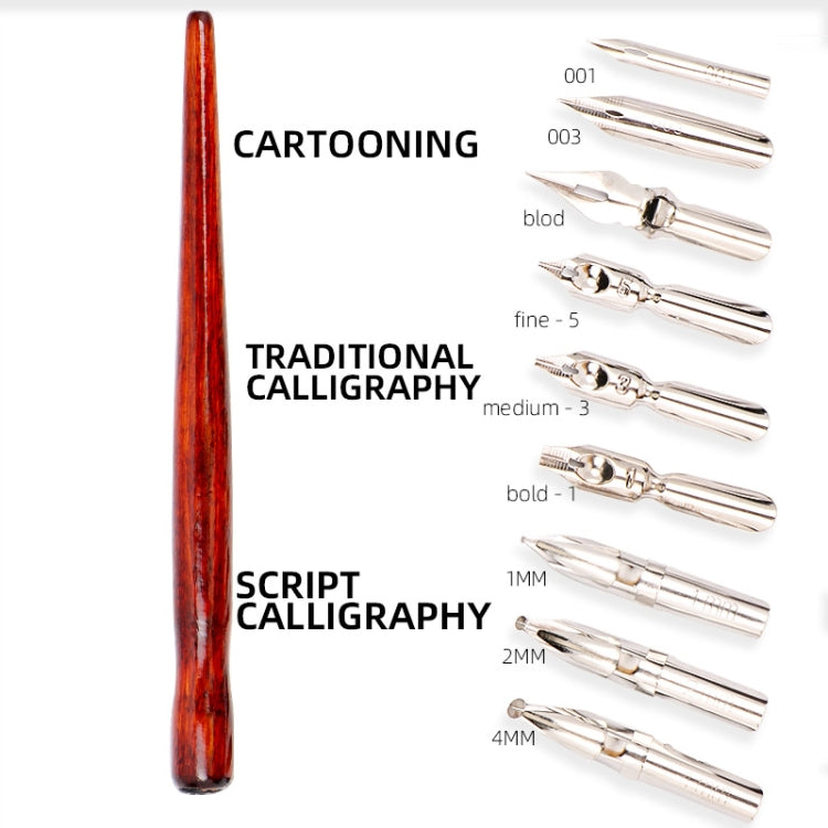 9 Calligraphy Nibs+ Dip Pen Set For Cartoon Sketching Art Drawing - Fountain Pens by PMc TechLife | Online Shopping South Africa | PMc TechLife | Buy Now Pay Later Mobicred