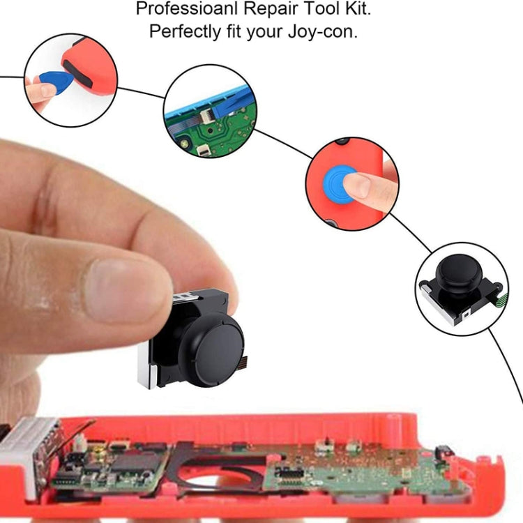 9 In 1 Kit For Nintendo Switch Joycon Joystick Thumb Stick Repair Tool - Switch Spare Parts by PMc TechLife | Online Shopping South Africa | PMc TechLife | Buy Now Pay Later Mobicred