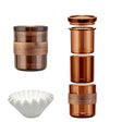 3 In 1 Pour Over Coffee Maker with Filter Cup for Camping Travel Office Coffee - free shipping - PMC TechLife - Order now!