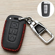 For Hyundai Car Key Cover Multifunctional Keychains Anti-lost Number Plates, Style: C - Car Key Cases by PMC TechLife | Online Shopping South Africa | PMC TechLife | Buy Now Pay Later Mobicred