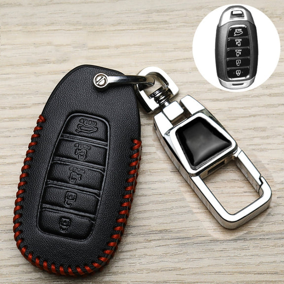For Hyundai Car Key Cover Multifunctional Keychains Anti-lost Number Plates, Style: H5