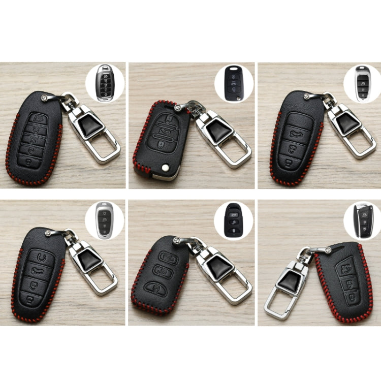 For Hyundai Car Key Cover Multifunctional Keychains Anti-lost Number Plates, Style: J