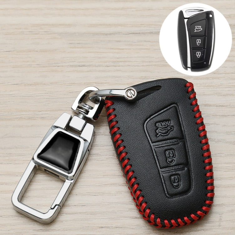 For Hyundai Car Key Cover Multifunctional Keychains Anti-lost Number Plates, Style: L - Car Key Cases by PMC TechLife | Online Shopping South Africa | PMC TechLife | Buy Now Pay Later Mobicred