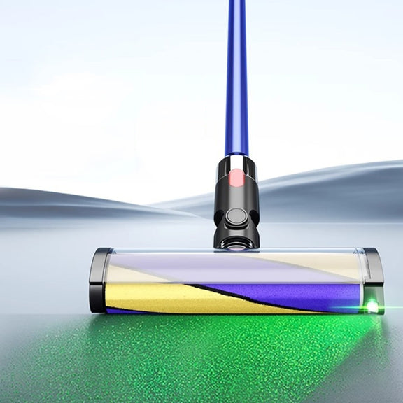 For Dyson V7 V8 V10 V11 V15 Vacuum Cleaner Soft Brush Head With Green Light Dust Display Lamp