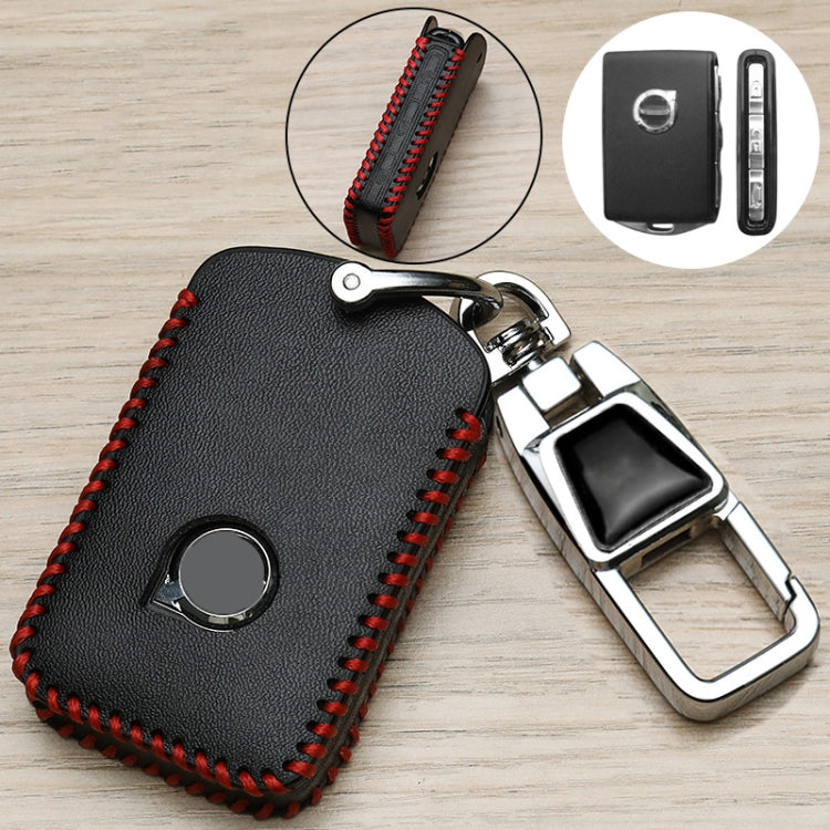 For Volvo Car Key Cover Multifunctional Keychain Anti-lost Number Plate(A) - Car Key Cases by PMC TechLife | Online Shopping South Africa | PMC TechLife | Buy Now Pay Later Mobicred