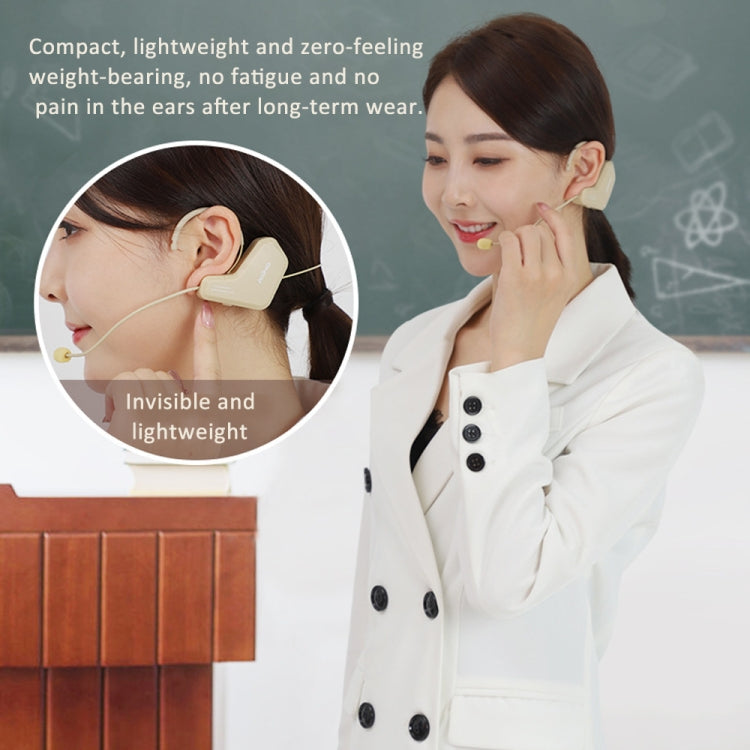 ASiNG S16  2.4G Wireless Voice Amplifier with Headset Microphone for Teachers Tour Guides Without Strap Chain