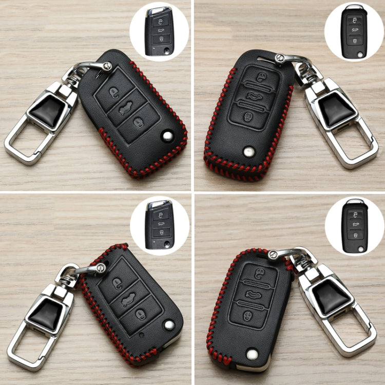For Skoda Car Key Cover Multifunctional Keychain Anti-lost Number Plate(A)
