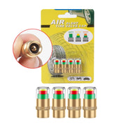 2.4BAR Vehicle Tire Pressure Monitoring Warning Cap, ������: Brass Core