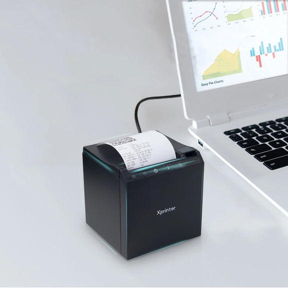 Xprinter XP-R330H 80mm Thermal Receipt Printer Sports Lottery Ticket Cashier Printer(UK Plug)