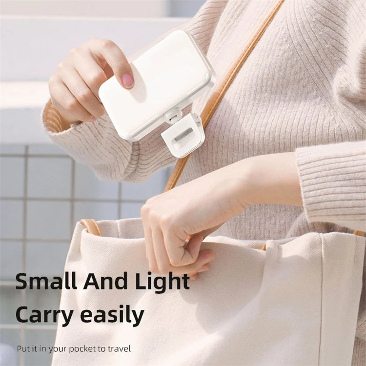 66 LEDs Selfie Fill Light Rechargeable 3 Modes Clip-on Pocket Light For Phone, Laptop, Tablet Meeting(White) - Selfie Light by PMC TechLife | Online Shopping South Africa | PMC TechLife | Buy Now Pay Later Mobicred