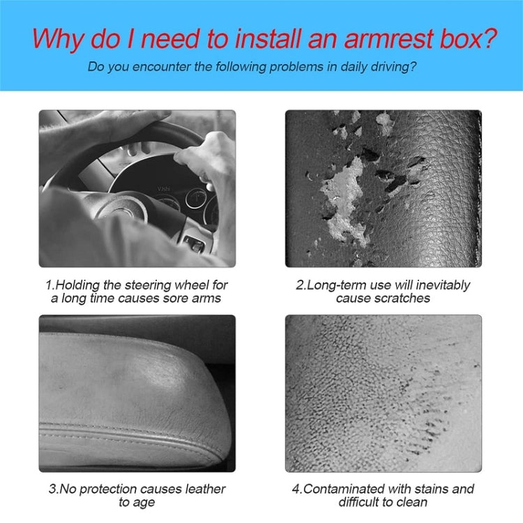 Car Armrest Box Booster Pad Widened Interior Tissue Box, Color: Mocha Brown - Stowing Tidying by PMC TechLife | Online Shopping South Africa | PMC TechLife | Buy Now Pay Later Mobicred