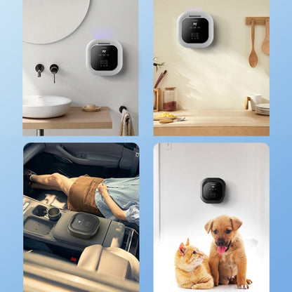 HOSK XT-01 UV Pet Air Purifier Household Deodorant Ozone Generator, Size: Charging(White) - free shipping - PMC Jewellery - Order now!