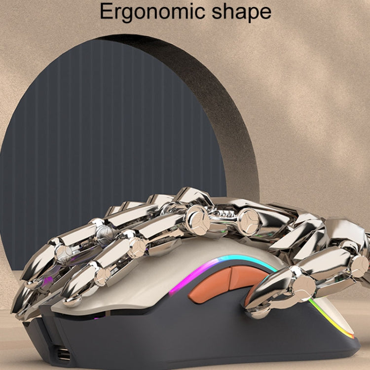 XUNSVFOX XYH52 Wireless Dual Mode Mouse Rechargeable And Silent Office Gaming Mouse(Shimmer) - free shipping - PMC Jewellery - Order now!