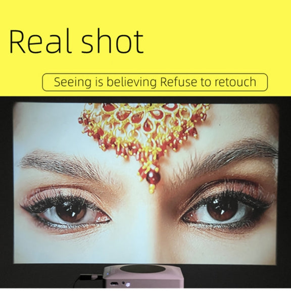 Y2S 1080P Mini LED WiFi Projector Support Wireless Wired Screen Mirroring Youtube Version(AU Plug)