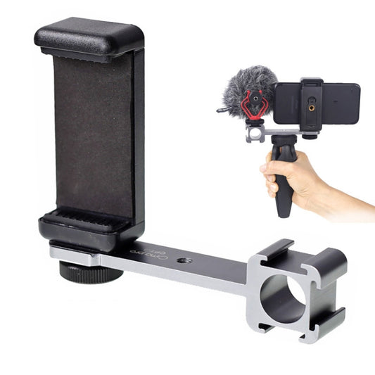 Cimapro CPT-3 Three-headed Hot Boot Bracket Adapter Mount LED Mic On Gimbal - free shipping - PMC Jewellery - Order now!