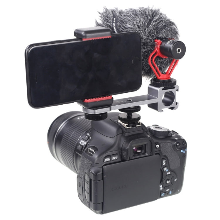 Cimapro CPT-3 Three-headed Hot Boot Bracket Adapter Mount LED Mic On Gimbal - free shipping - PMC Jewellery - Order now!