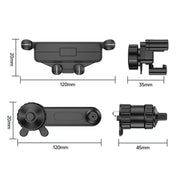 Car Mobile Phone Holder Navigation Air Outlet Support Fixed Bracket(Extension Pole)