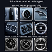 Car Mobile Phone Holder Navigation Air Outlet Support Fixed Bracket(Triangular Hook)
