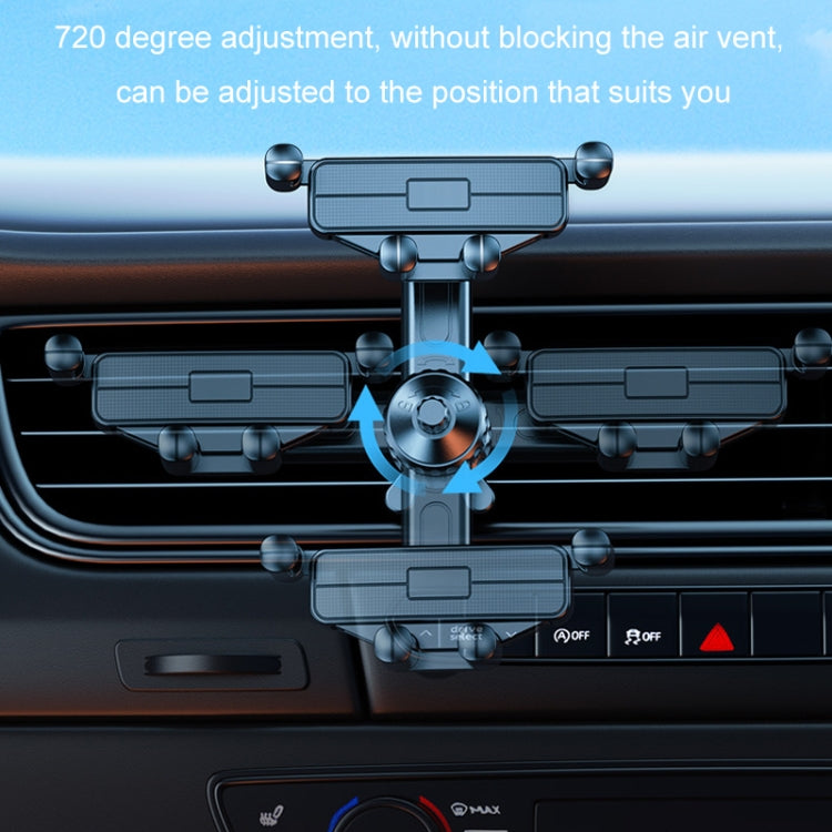 Car Mobile Phone Holder Navigation Air Outlet Support Fixed Bracket(Metal Hook) - Universal Car Holders by PMC Jewellery | Online Shopping South Africa | PMC Jewellery | Buy Now Pay Later Mobicred