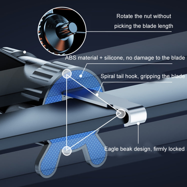 Car Mobile Phone Holder Navigation Air Outlet Support Fixed Bracket(Metal Hook) - Universal Car Holders by PMC Jewellery | Online Shopping South Africa | PMC Jewellery | Buy Now Pay Later Mobicred