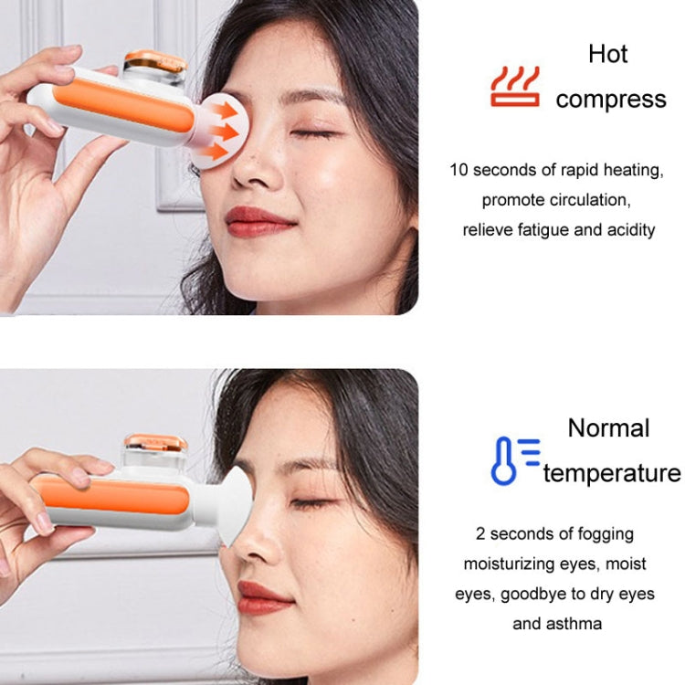 KONKA Hot And Cold Compress Misting Eye Moisturizer Spray Steamer Handheld Eye Misting Instrument(White) - free shipping - PMC Jewellery - Order now!