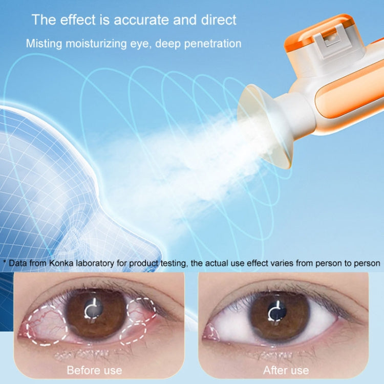 KONKA Hot And Cold Compress Misting Eye Moisturizer Spray Steamer Handheld Eye Misting Instrument(White) - free shipping - PMC Jewellery - Order now!