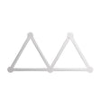 JSK-P22 5V Bluetooth RGB Stitching Light E-Sports Atmosphere Decorative Lamp, Style: 6 Sections+USB To DC Line+UK Plug(White) - free shipping - PMC TechLife - Order now!