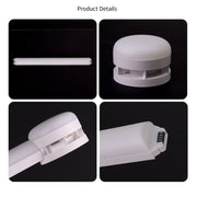JSK-P26 Smart WiFi Bluetooth Version RGB Direct Illumination Phantom Splicing Light, Support Amazon Alexa / Google Assistant / DuerOS, Style: 9 Sections+AU Plug Adapter(White)