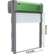 Solar Powered Automatic Chicken Coop Door 4 Modes Automatic Chicken Door with Remote Control