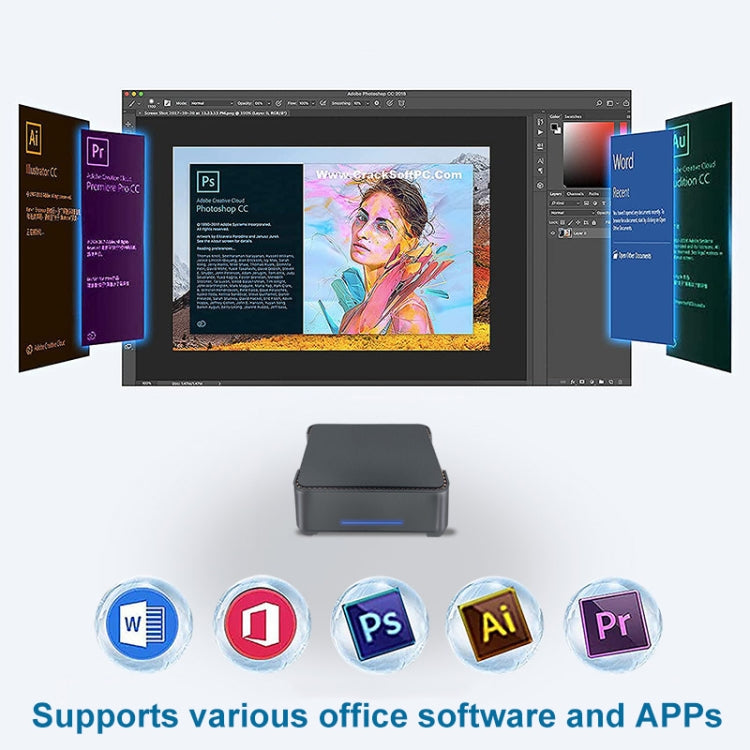 GK3Plus N100 16G+1TB EU Plug 12th Intel Alderlake Dual HDMI+VGA Triple Display 4K HD Pocket Mini PC - free shipping - PMc TechLife - Order now!