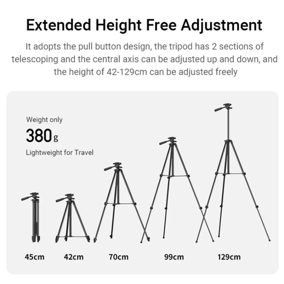 APEXEL HD Metal 36X Zoom Telescope Telephoto Lens With Extendable Tripod