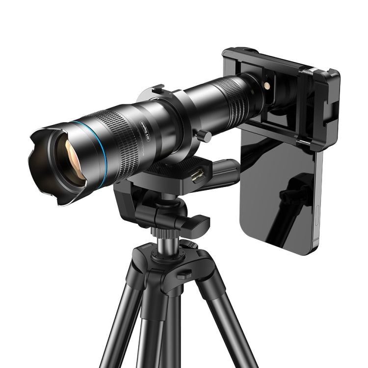APEXEL HD Metal 36X Zoom Telescope Telephoto Lens With Extendable Tripod