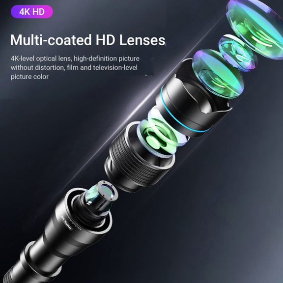 APEXEL HD Metal 36X Zoom Telescope Telephoto Lens With Extendable Tripod